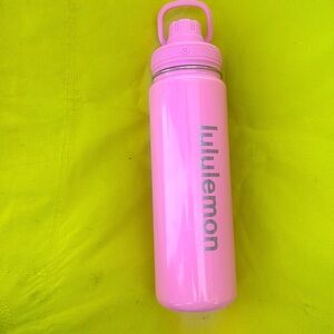 Lululemon babyPink thermal water bottle